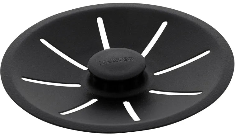 Korfplug - Sieve Sink Stop - 124301 - 11.5 mm Diameter - Black 0