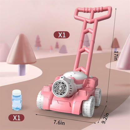 BUBBLEMOWER – Bubble-Blowing Lawn Mower for Outdoor Fun