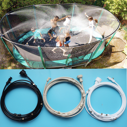 AquaCool Besproeiingssysteem - Besproeiings- en Besproeiingsset voor Buiten | Efficiënte koeling en plantenirrigatie voor patio's, balkons en gazons