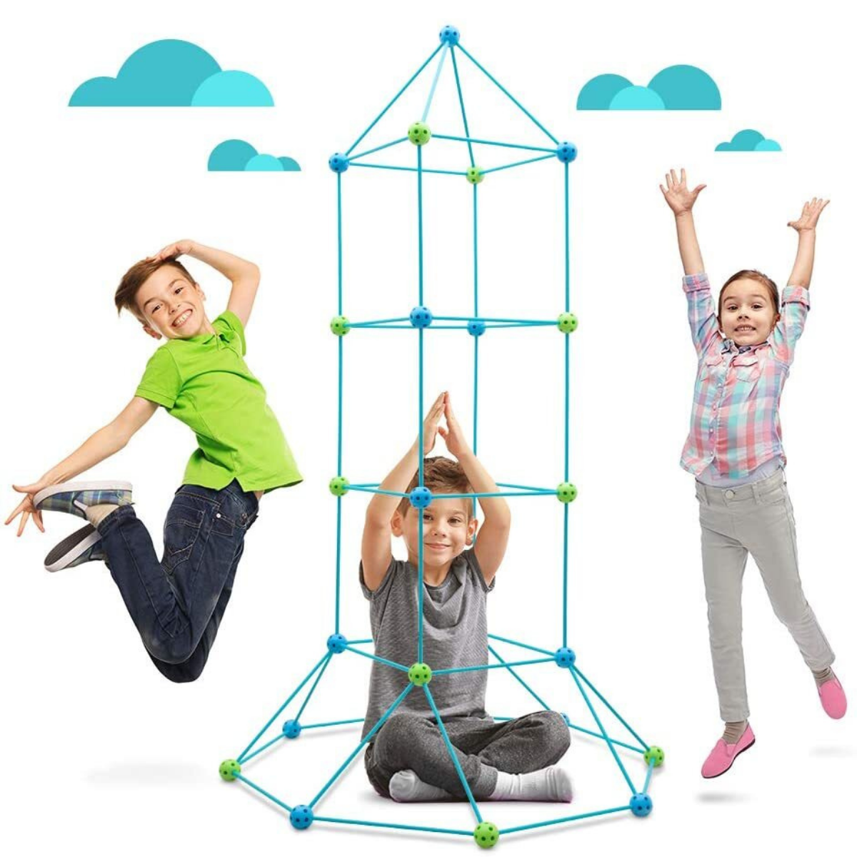 BUILDADREAM – Creative Tent Building Set for Imaginative Play and Learning