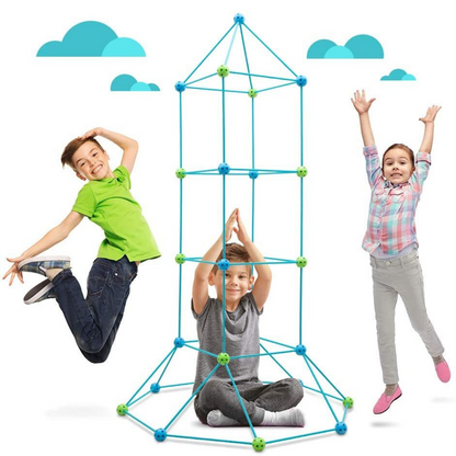 BUILDADREAM – Creative Tent Building Set for Imaginative Play and Learning