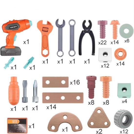 BUILDMASTER – 100-Piece Tool Set for Creative Building Fun