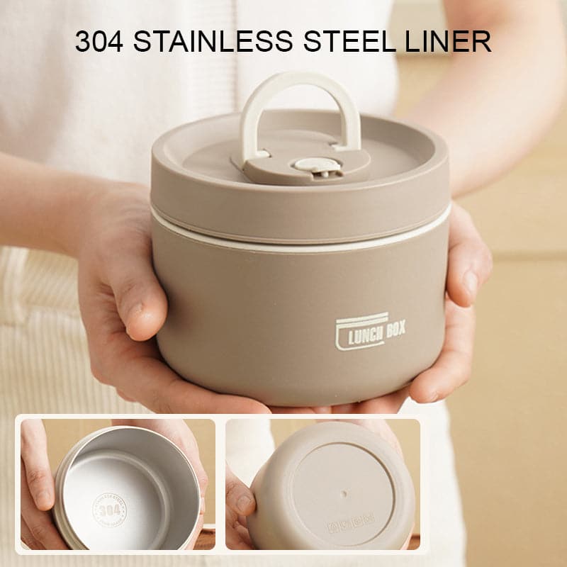 FRESHLUNCH – Vacuum-insulated stainless steel lunch box for warm, leak-proof meals on the go