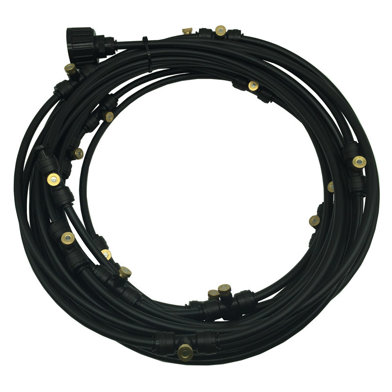 AquaCool Besproeiingssysteem - Besproeiings- en Besproeiingsset voor Buiten | Efficiënte koeling en plantenirrigatie voor patio's, balkons en gazons