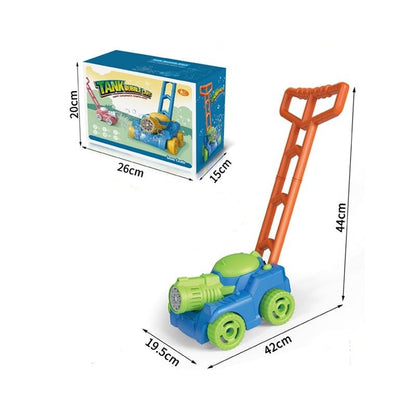 BUBBLEMOWER – Bubble-Blowing Lawn Mower for Outdoor Fun