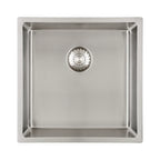 Caressi CAPP40R10RVS Sink Stainless Steel Surface or Undermount or Flush Mount