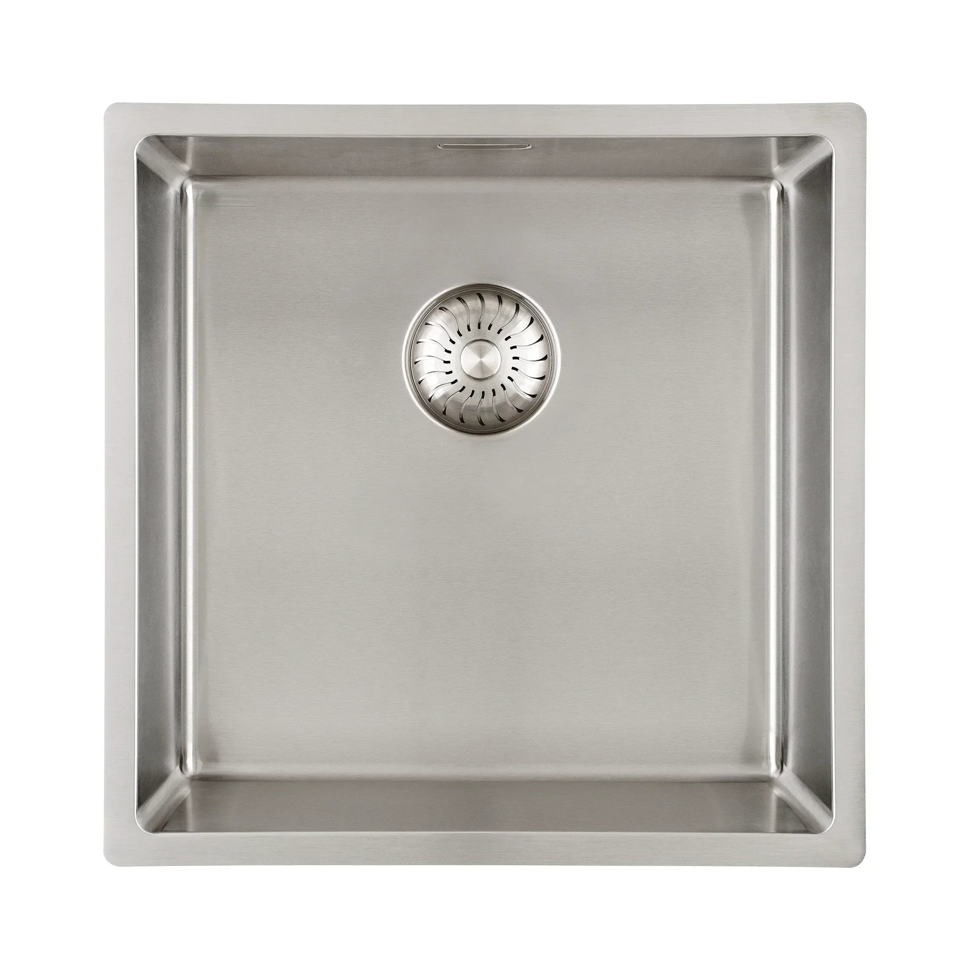 Caressi CAPP40R10RVS Sink Stainless Steel Surface or Undermount or Flush Mount