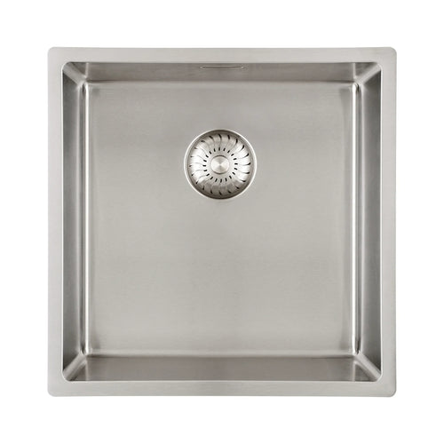 Durable Stainless Steel Kitchen Sink – 440mm x 440mm, Versatile Surface-Mount, Undermount, or Flush-Mount Installation 1