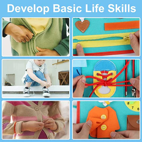 WONDERFOLIO – Montessori felt book for sensory play and early learning
