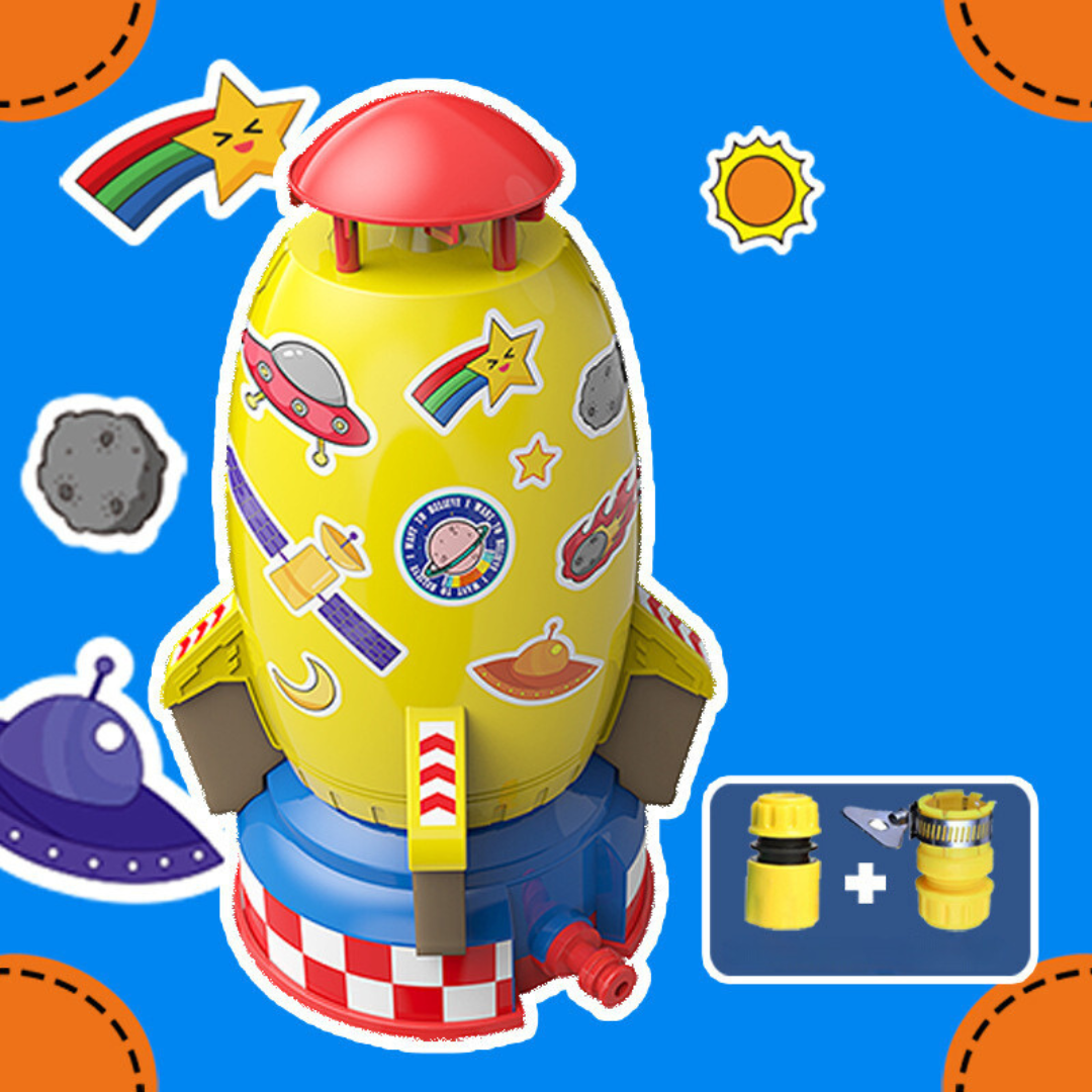 WATERROCKET – Outdoor Toy for Garden Fun with Garden Hose Launch