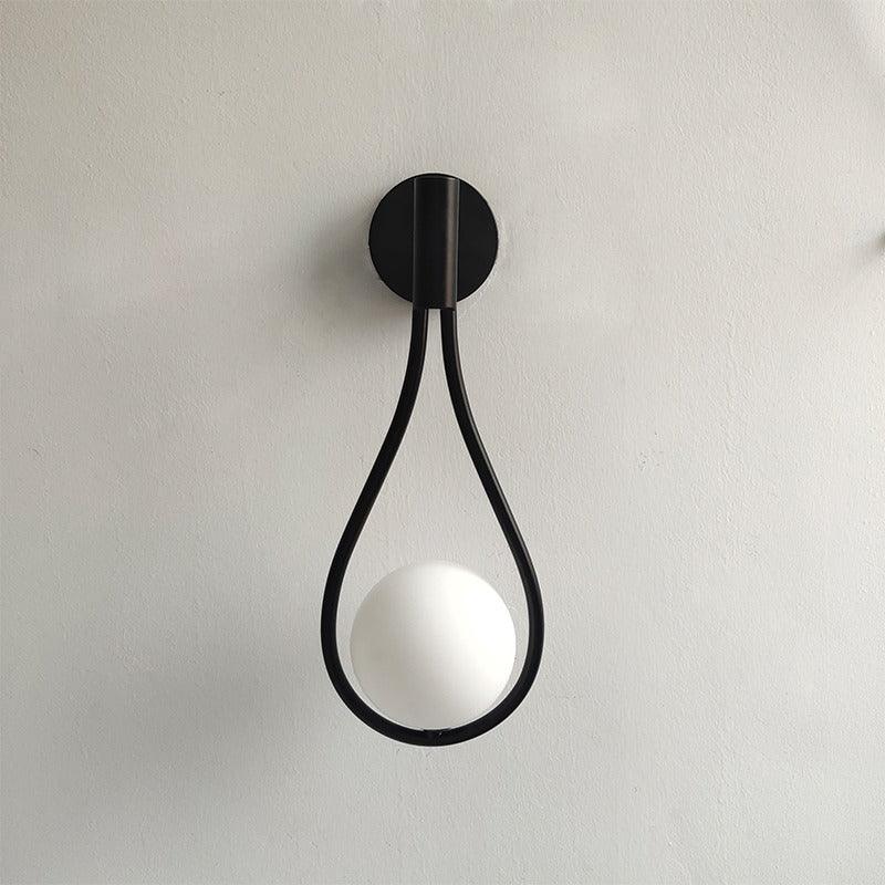 Skandilux Lampade da parete - Set di 2 luci nordiche moderne con attacco per lampadina G4 | Metallo e vetro, opzioni con spina o cavo, lampade da parete minimaliste