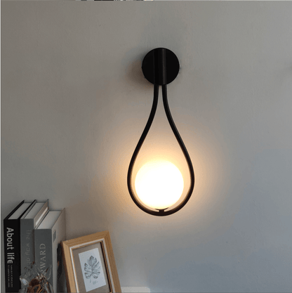 Skandilux Lampade da parete - Set di 2 luci nordiche moderne con attacco per lampadina G4 | Metallo e vetro, opzioni con spina o cavo, lampade da parete minimaliste