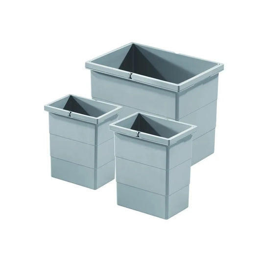 Hailo Extra Set Inner Buckets - Separato K - 15 Liters - Hailo Gray 0