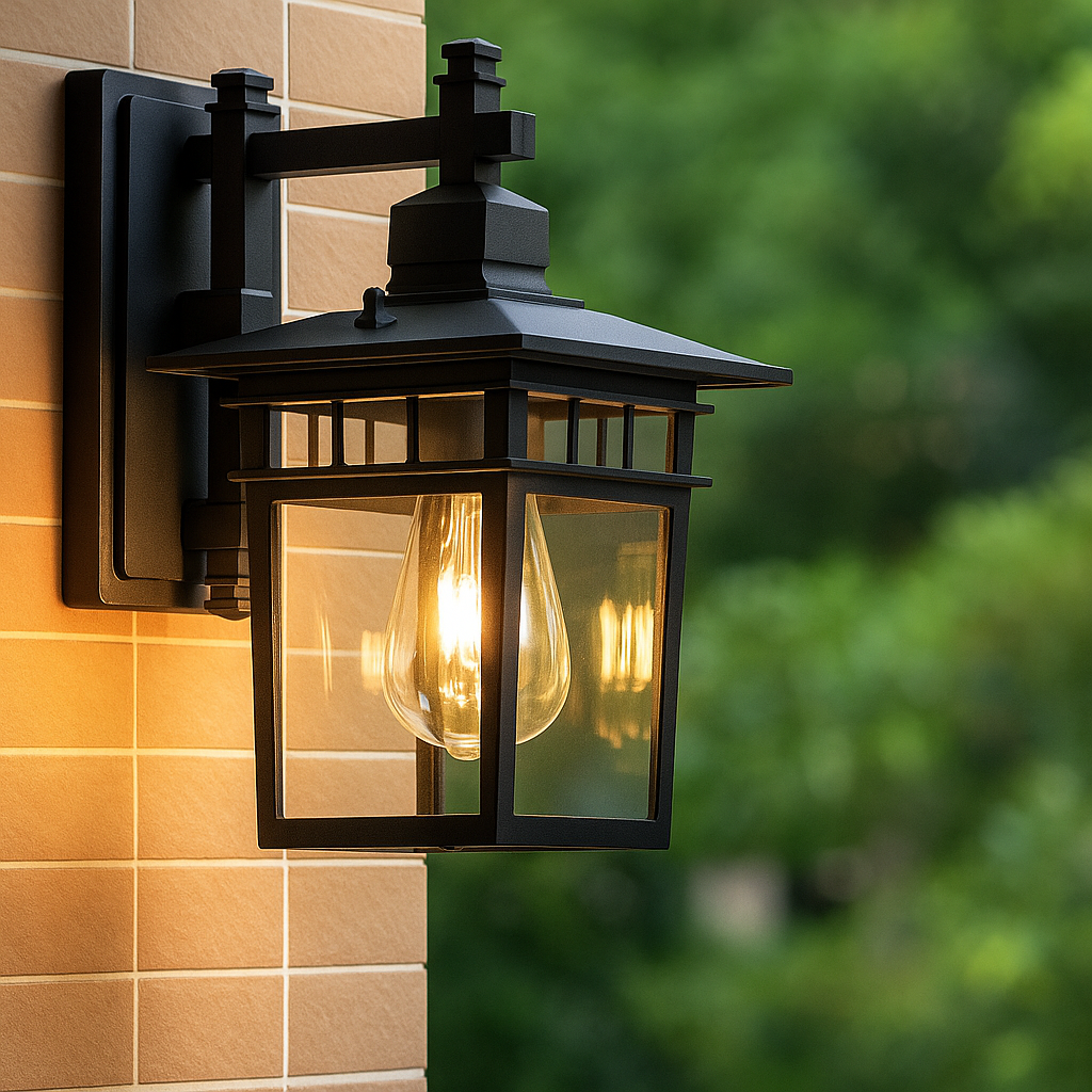 LAMPADA DA PARETE REGOLABILE PER ESTERNO - Luce resistente alle intemperie con testa inclinabile