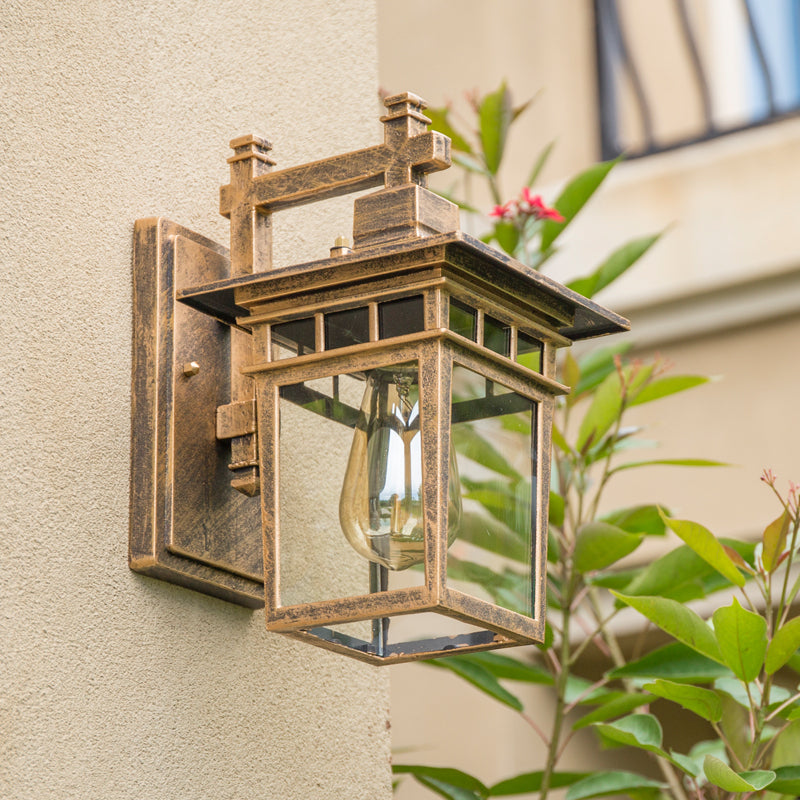 LAMPADA DA PARETE REGOLABILE PER ESTERNO - Luce resistente alle intemperie con testa inclinabile