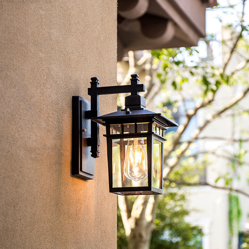 LAMPADA DA PARETE REGOLABILE PER ESTERNO - Luce resistente alle intemperie con testa inclinabile