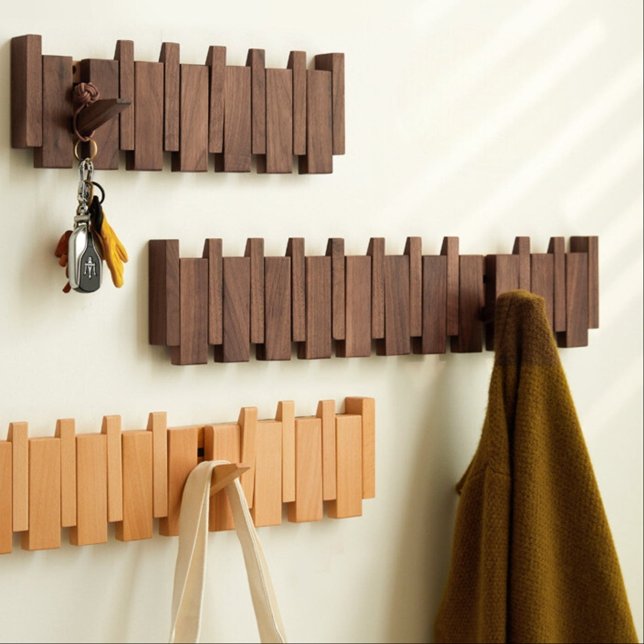 Pianohang - Faltbares Wandhakenregal im Piano-Design für stilvolle Organisation