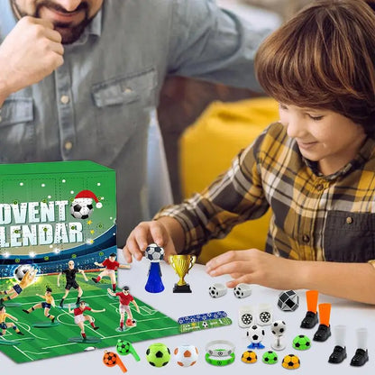 BOXCALENDAR – Football-Themed Advent Calendar with 24 Daily Stadium Surprises