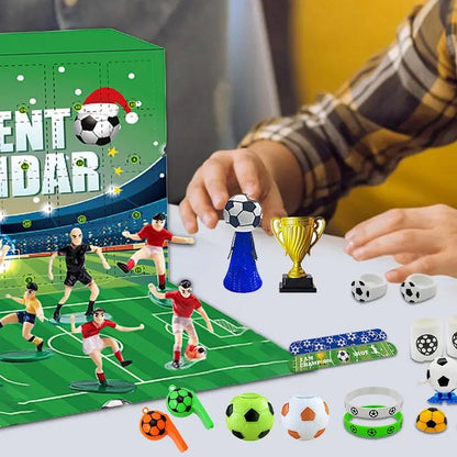 BOXCALENDAR – Football-Themed Advent Calendar with 24 Daily Stadium Surprises