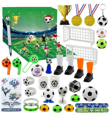 BOXCALENDAR – Football-Themed Advent Calendar with 24 Daily Stadium Surprises
