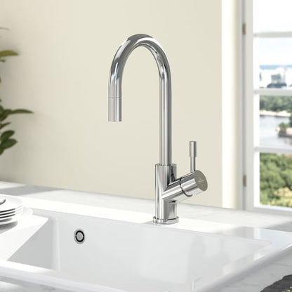 Villeroy & Boch - Umbrella Flex - Kitchen Faucet - Polished Stainless Steel - 389mm Spout Height 2