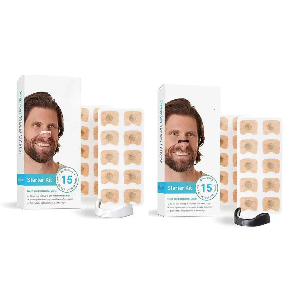 ClearBreath Magnetische Neusklem - Snurken zonder medicijnen en betere ademhaling | Zachte, herbruikbare siliconen neusklem met opbergdoosje
