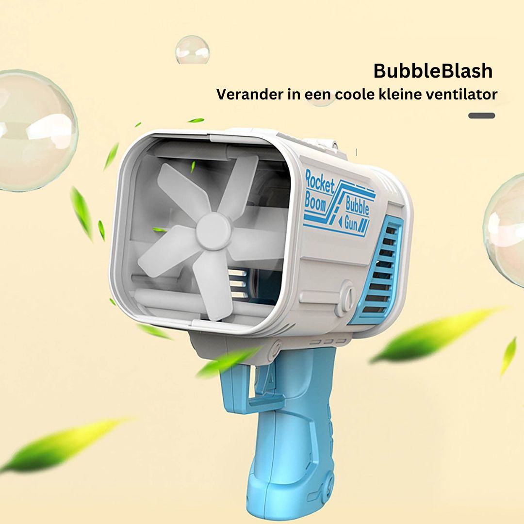BUBBLEFUN – Battery-Free Soap Bubble Maker for Endless Outdoor Joy