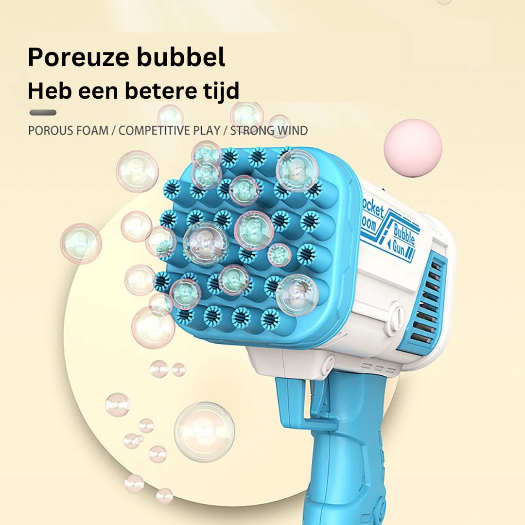 BUBBLEFUN – Battery-Free Soap Bubble Maker for Endless Outdoor Joy