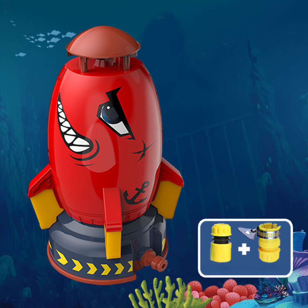 WATERROCKET – Outdoor Toy for Garden Fun with Garden Hose Launch