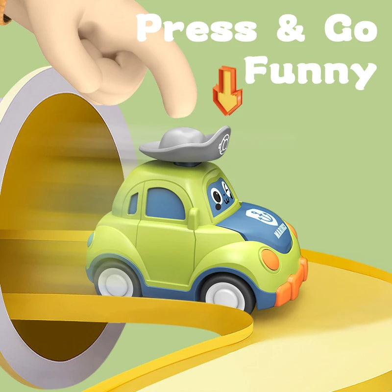 ADVENTUREBUDDY – Pull-back toy car for battery-free racing fun