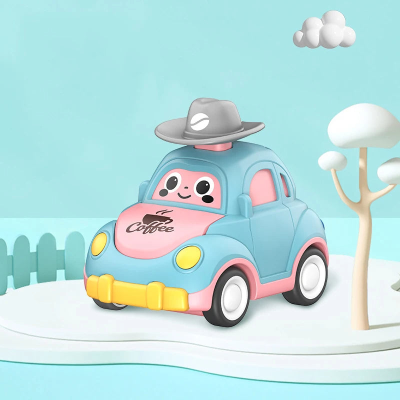 ADVENTUREBUDDY – Pull-back toy car for battery-free racing fun