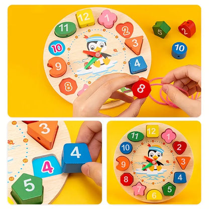 EDUQUEST – 5-in-1 Montessori wooden toy for early learning & sensory play