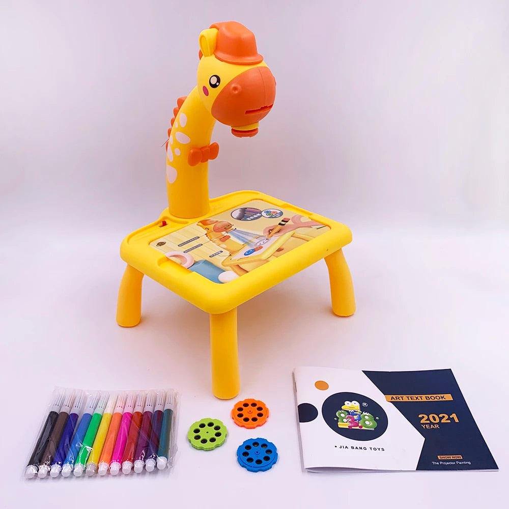 DINODRAW DELUXE – Reusable Drawing Board for Kids with Watercolor Pens