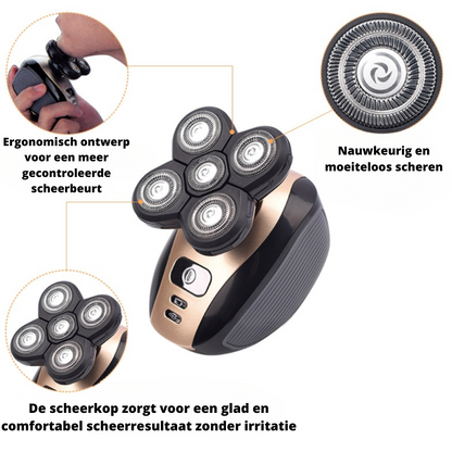 SMOOTHTRIM – Flexible 5-in-1 trimmer for a smooth shave & perfect care